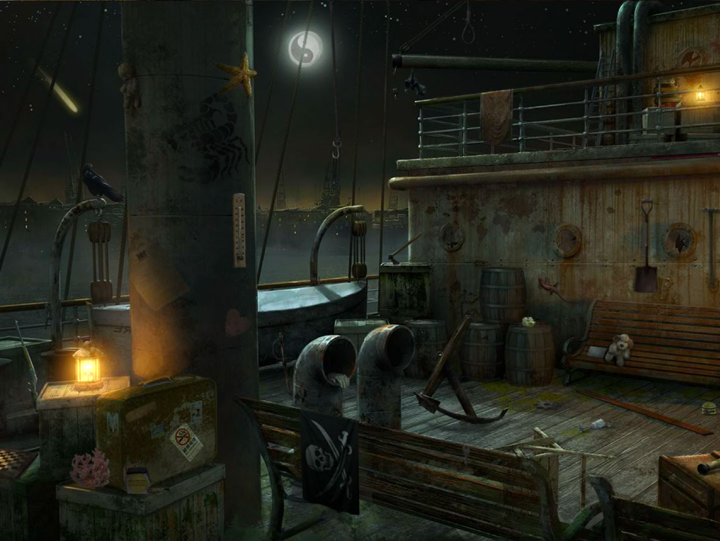 Hidden object scene 1