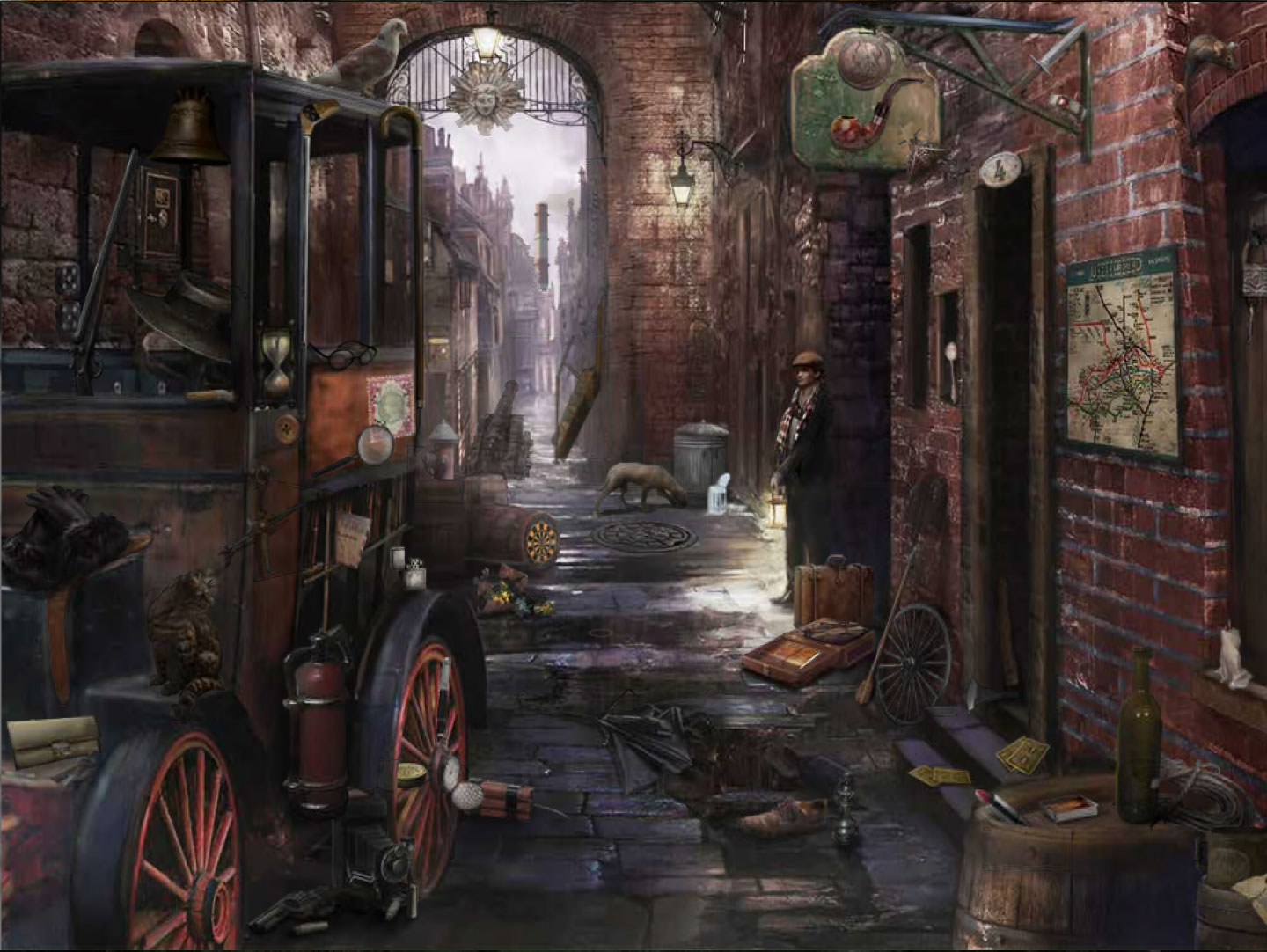 Hidden object scene 2
