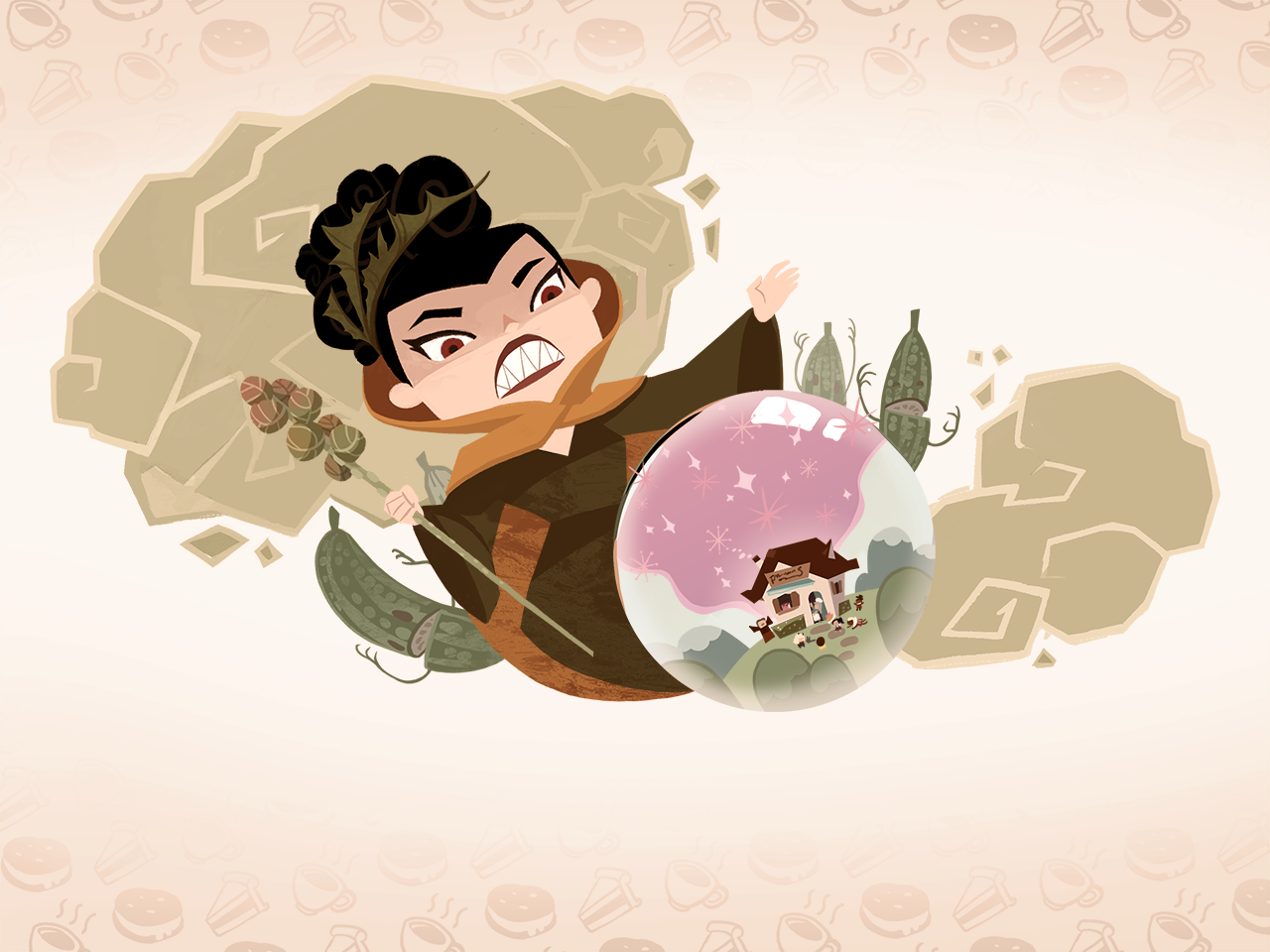 Storybook page spread